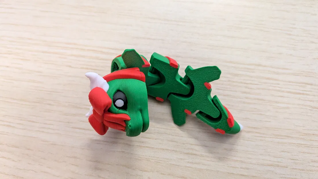 Gift Dragon - Móc Khóa Rồng Khớp Nối (Articulated) - Image 7