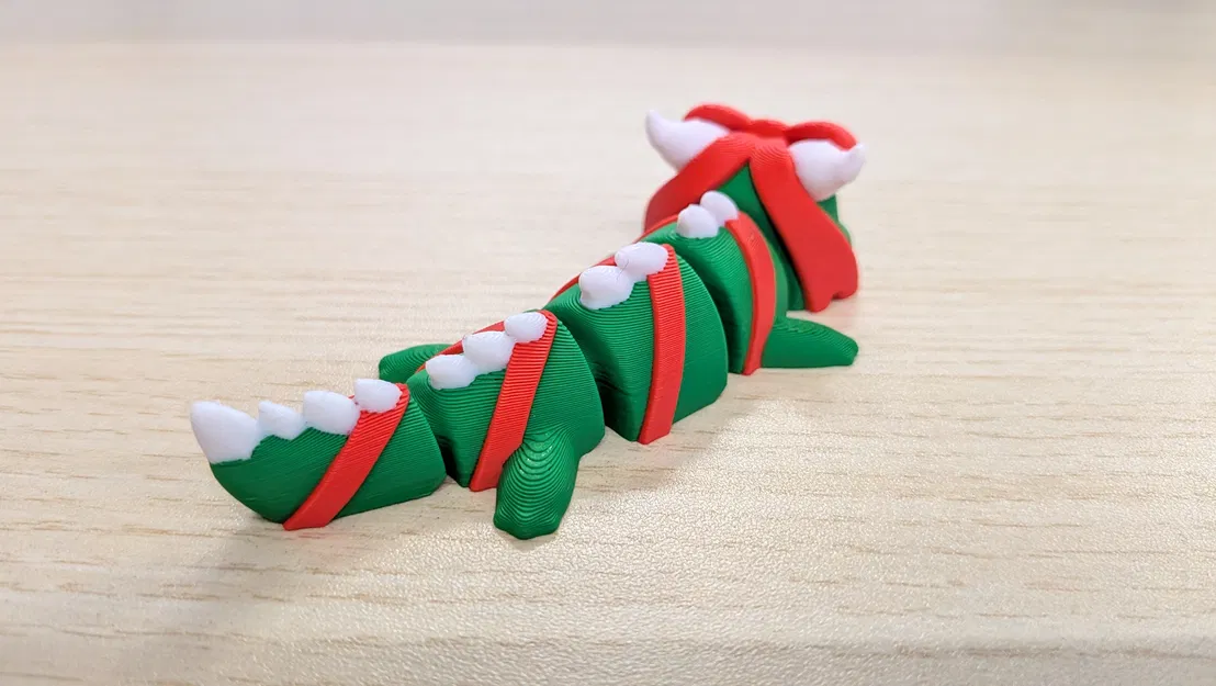 Gift Dragon - Móc Khóa Rồng Khớp Nối (Articulated) - Image 8