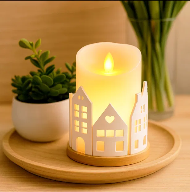 Chân nến “Casitas Nórdicas” – In 3D - Image 3