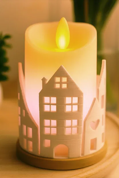 Chân nến “Casitas Nórdicas” – In 3D - Image 4