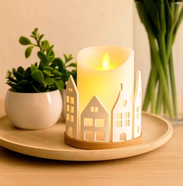 Chân nến “Casitas Nórdicas” – In 3D - Image 5