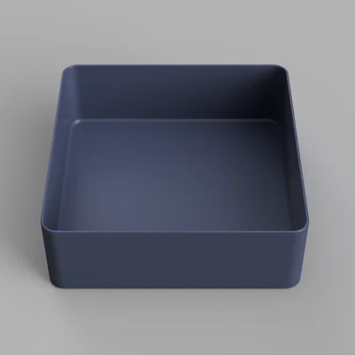 Khay Vuông Tham Số (Parametric) Đơn Giản – Simple Parametric Tray