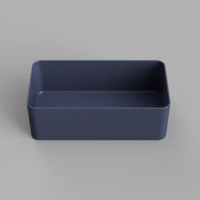 Khay Vuông Tham Số (Parametric) Đơn Giản – Simple Parametric Tray