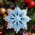 Ornament Bông Tuyết Hoa Văn (Floral Snowflake Ornament) - Thumbnail 1