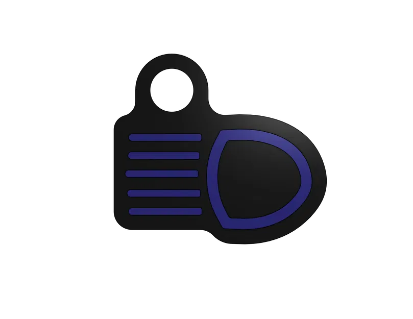 Bộ móc khóa đèn báo táp-lô xe hơi (Car indicator light keychains) - Image 2