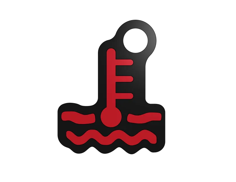 Bộ móc khóa đèn báo táp-lô xe hơi (Car indicator light keychains) - Image 4