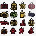 Bộ móc khóa đèn báo táp-lô xe hơi (Car indicator light keychains) - Thumbnail 18
