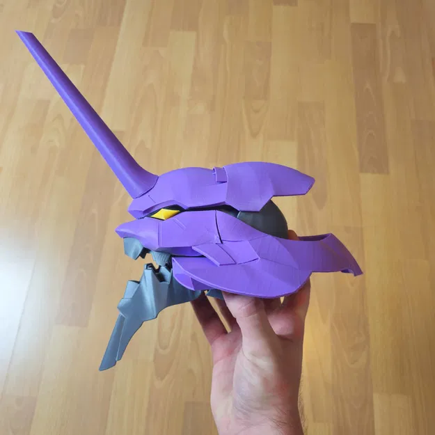 Tượng Bust Đầu EVA Unit 01 (Neon Genesis Evangelion) - Image 8