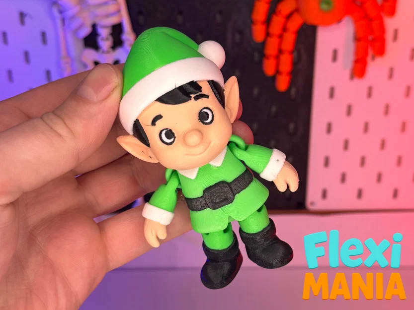 Flexi Elf | Nhân vật Fantasy khớp nối (Articulated) - Image 1