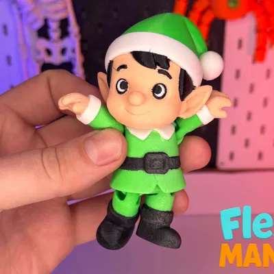 Flexi Elf | Nhân vật Fantasy khớp nối (Articulated)