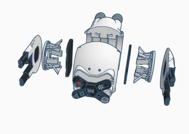 Oblivion Drone – Bản Remix (có đế logo & nâng cấp tay thu vào) - Image 13