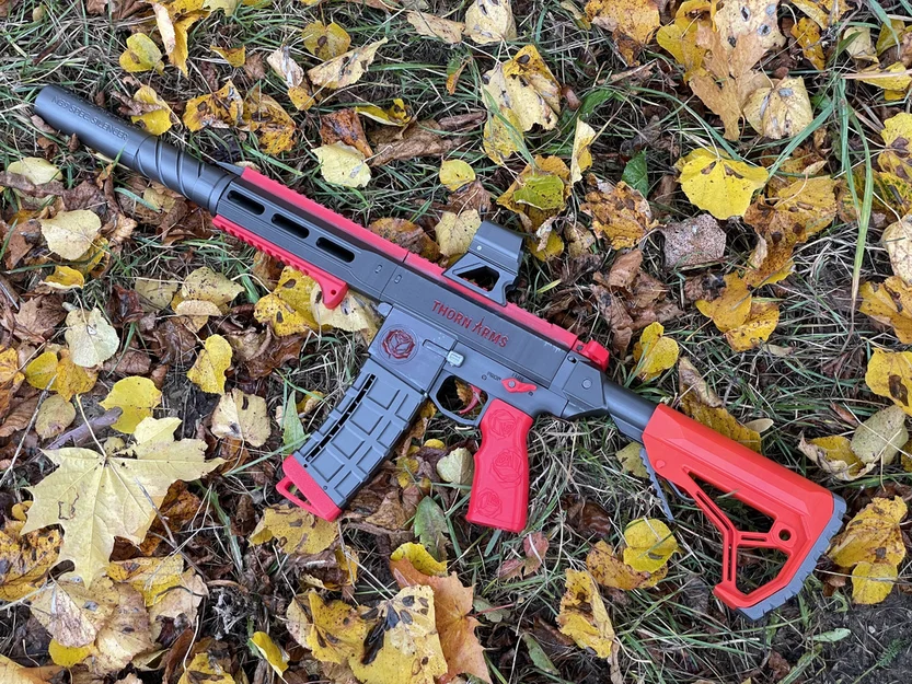 ERM-15 - Súng đồ chơi nền tảng AR-15 in 3D (hoạt động) - redesign từ ME-15 - Image 3