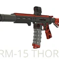 ERM-15 - Súng đồ chơi nền tảng AR-15 in 3D (hoạt động) - redesign từ ME-15 - Thumbnail 8