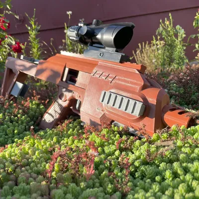 Myuto Flick 19E (Enhanced) - Toy Gun bắn thun hoạt động (rubber bands slingshot)