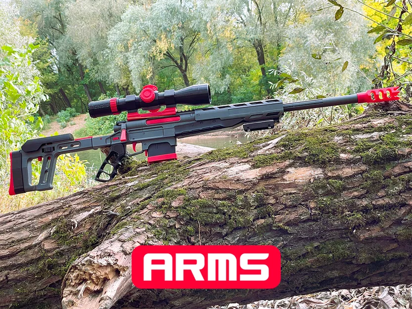 Ensis M5000S - Toy Sniper Rifle cơ chế slingshot (dây thun)! - Image 1