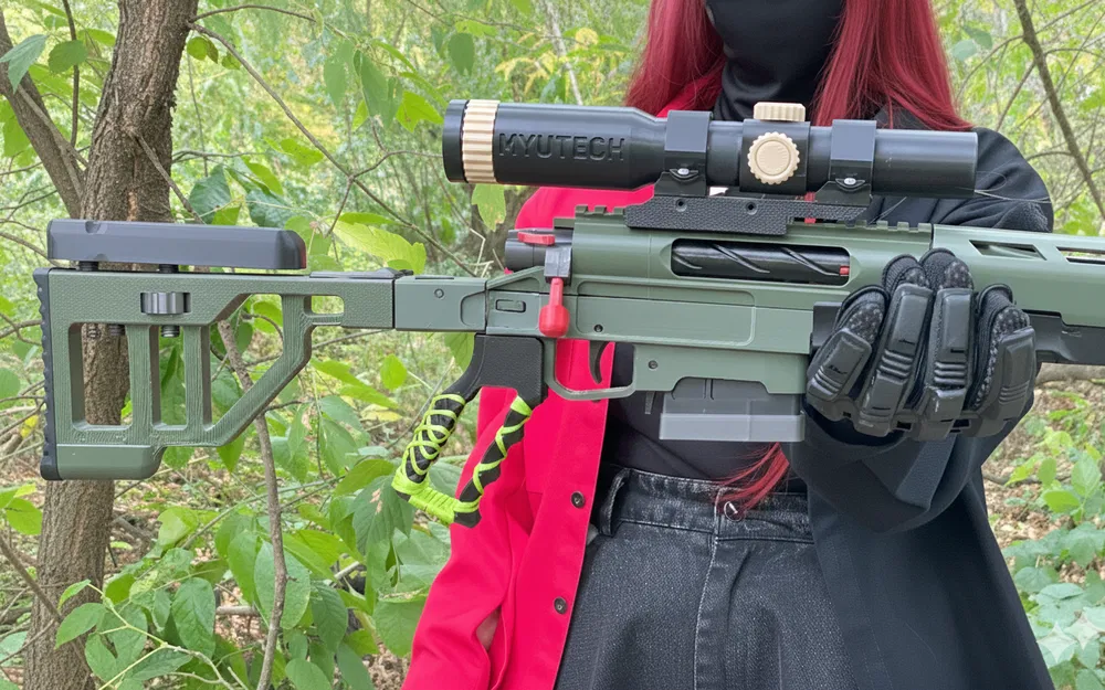 Ensis M5000S - Toy Sniper Rifle cơ chế slingshot (dây thun)! - Image 2