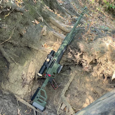 Ensis M5000S - Toy Sniper Rifle cơ chế slingshot (dây thun)! 6