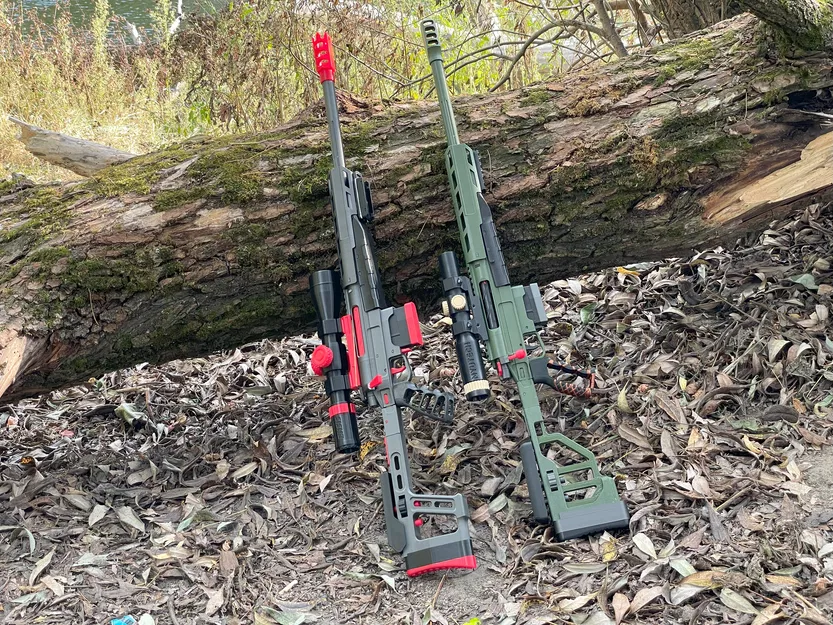 Ensis M5000S - Toy Sniper Rifle cơ chế slingshot (dây thun)! - Image 7