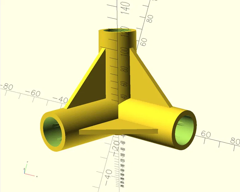 Góc Lều Tham Số: Lỗ Thẳng Có Gân Ma Sát (Vừa Rod 16mm) - Image 1