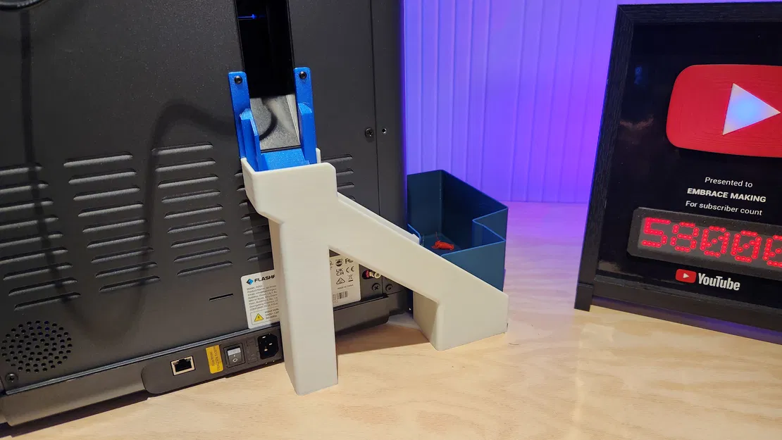 Máng Trượt Poop Purge và Xô Hứng cho FlashForge AD5X - Image 1