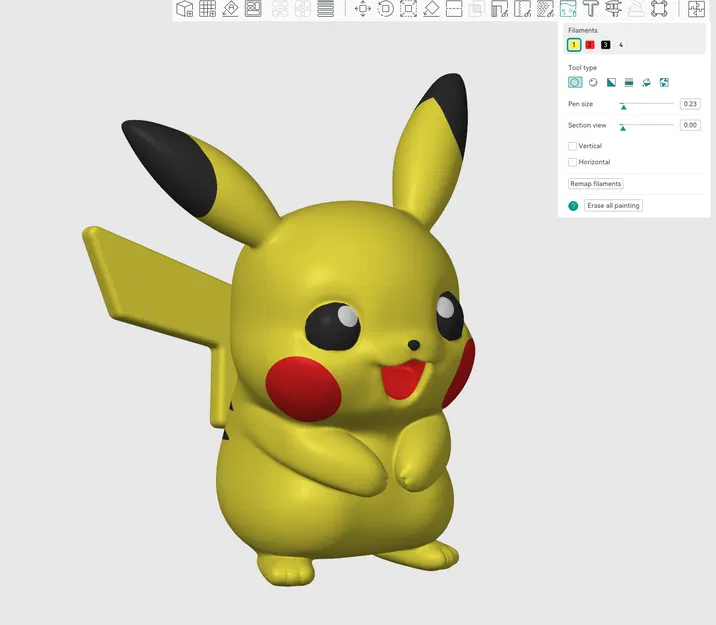Remix tượng Pikachu (pikachu figure remix) - Image 3