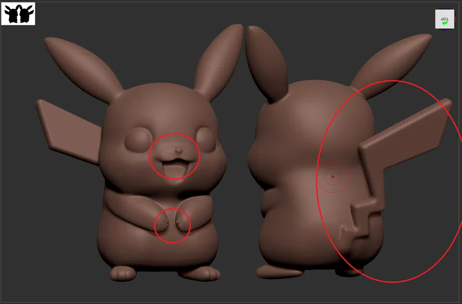 Remix tượng Pikachu (pikachu figure remix) - Image 7