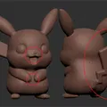 Remix tượng Pikachu (pikachu figure remix) - Thumbnail 7