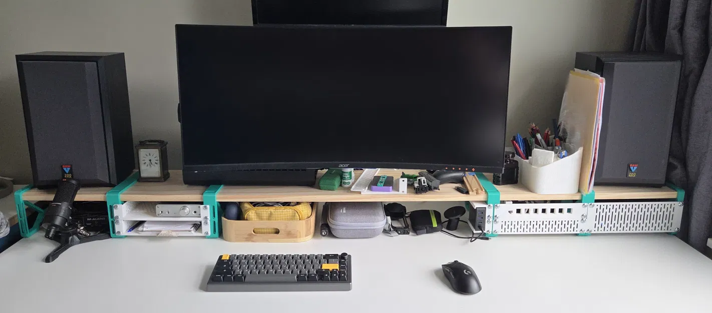 RackRiser Lite - Kệ nâng bàn kiêm rack và shelf - Image 1