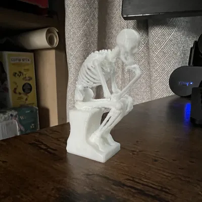 The Thinker Thought Too Long – tượng figure 3D