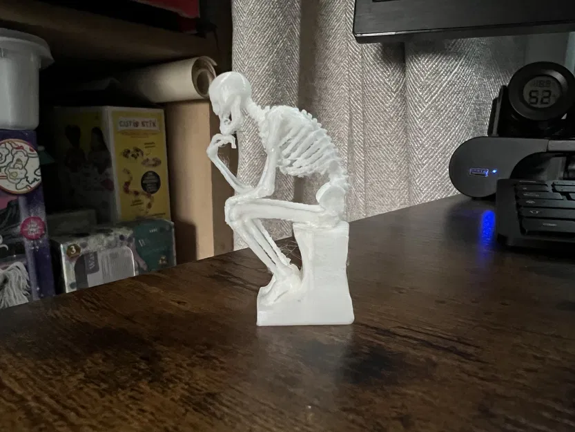 The Thinker Thought Too Long – tượng figure 3D - Image 3