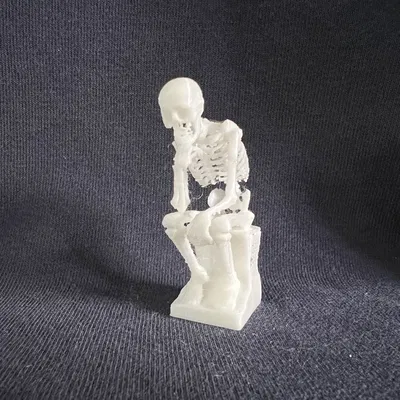 The Thinker Thought Too Long – tượng figure 3D