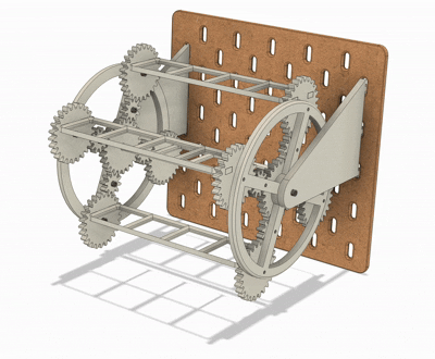Gridfinity Carousel – Carousel xoay tương thích Gridfinity cho SKÅDIS - Image 1