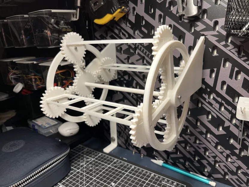 Gridfinity Carousel – Carousel xoay tương thích Gridfinity cho SKÅDIS - Image 4