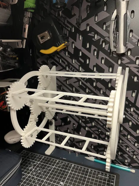 Gridfinity Carousel – Carousel xoay tương thích Gridfinity cho SKÅDIS - Image 5