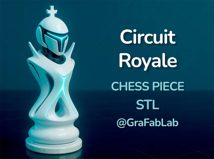 Circuit Royale “King” - quân Vua cờ vua - Image 1