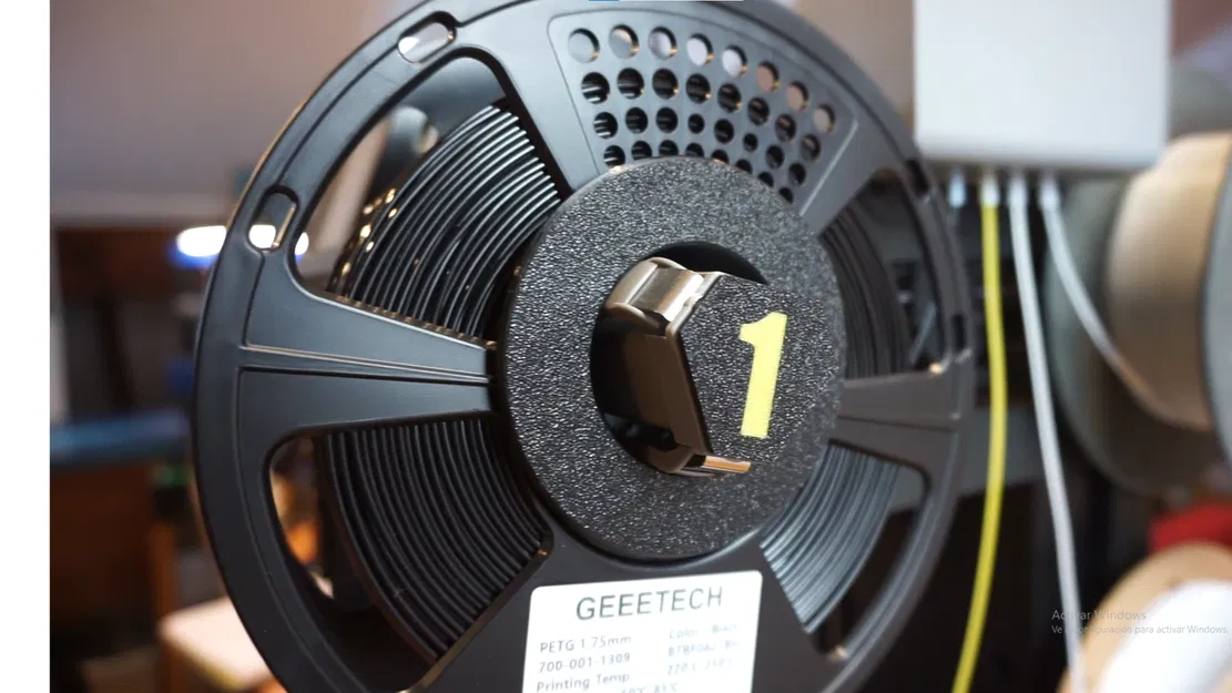 FlashForge AD5X – Spool Holder, Spool Numbers (1–4) & Poop Bin (Gói phụ kiện) - Image 5