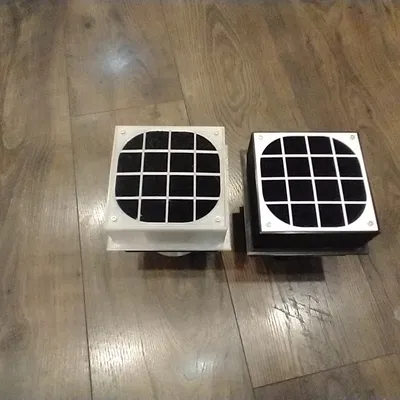 Quạt thông gió enclosure cho LACK kèm ống dẫn, dùng quạt 120mm tiêu chuẩn