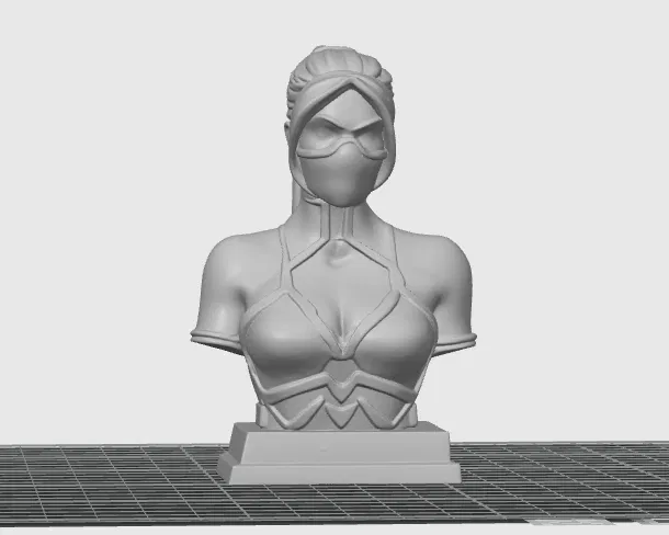 Tượng Bust Kitana (Mortal Kombat) - Image 2