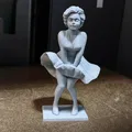 Tượng 3D Marilyn Monroe (cao 10cm) - Thumbnail 1