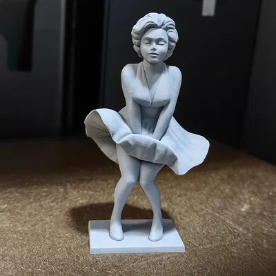 Tượng 3D Marilyn Monroe (cao 10cm)