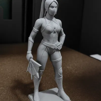 Kitana - Mortal Combat (Mẫu tượng trưng bày 10cm)