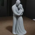 Lovers – Tượng đôi ôm nhau trang trí - Thumbnail 1