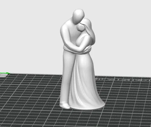 Lovers – Tượng đôi ôm nhau trang trí - Image 2