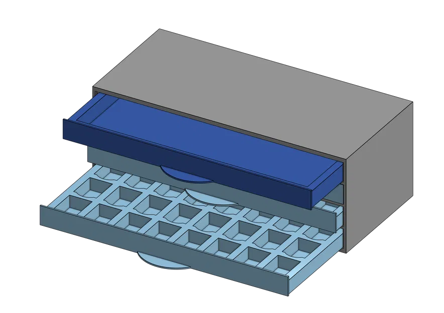 Ngăn kéo lưu trữ màu nước (half pan) - Image 4