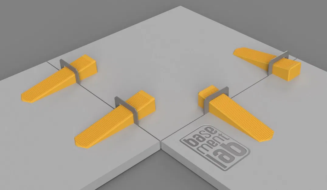 Bộ dụng cụ Tiles Leveler Spacers + Clips Tool Kit (Kit per posa piastrelle) - Image 1