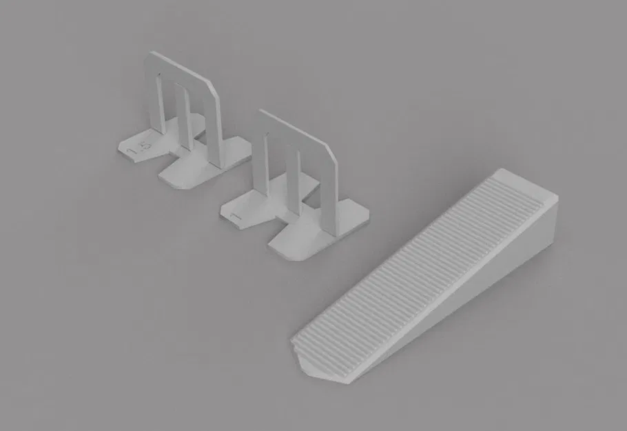 Bộ dụng cụ Tiles Leveler Spacers + Clips Tool Kit (Kit per posa piastrelle) - Image 2