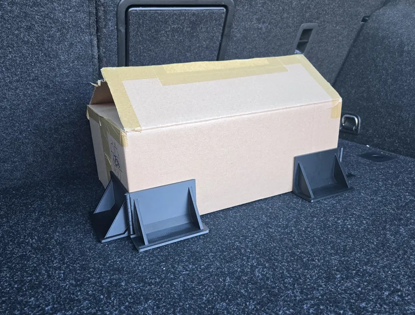 Gá/Kẹp Hàng Cốp Xe Dán Velcro (Velcro Trunk Cargo Bracket) - Image 2