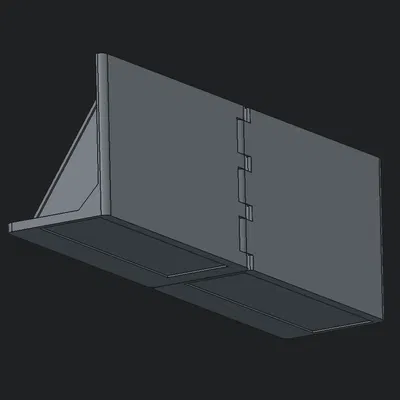 Gá/Kẹp Hàng Cốp Xe Dán Velcro (Velcro Trunk Cargo Bracket)