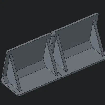 Gá/Kẹp Hàng Cốp Xe Dán Velcro (Velcro Trunk Cargo Bracket)