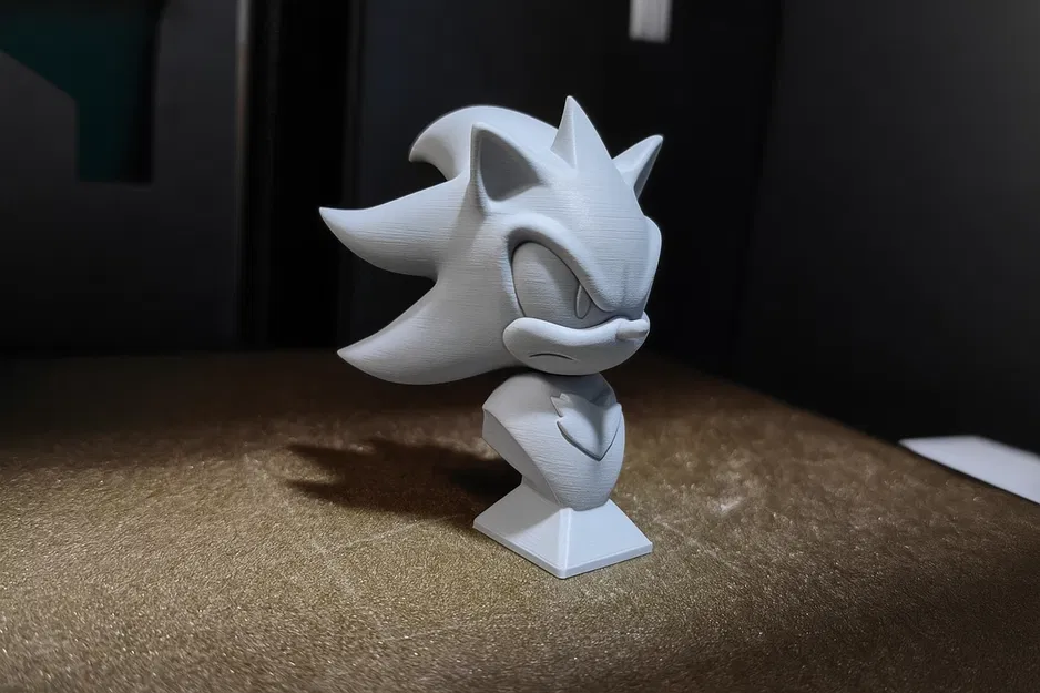 Bust Shadow the Hedgehog (Sonic) – Tượng bán thân trưng bày - Image 1